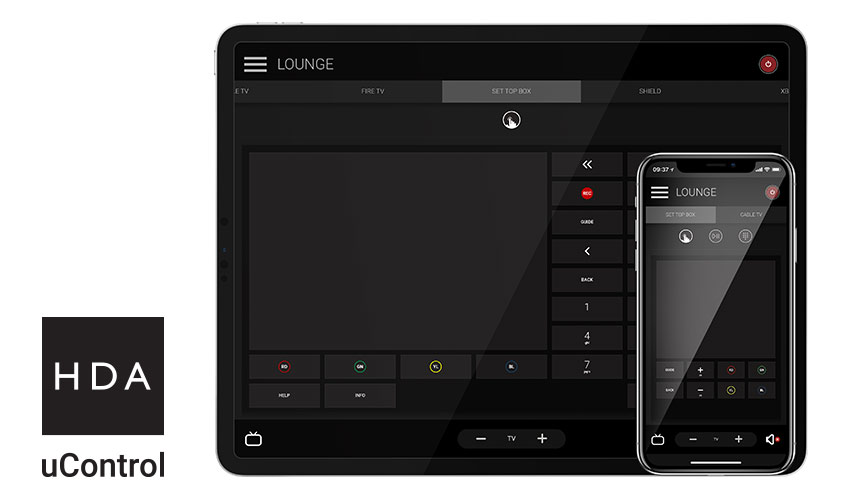 uControl is available to download from the iOS and Android store